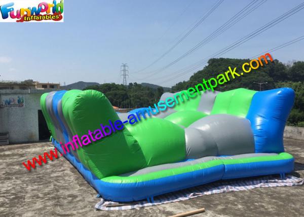 Quality Vinyl Inflatable Obstacle Course Jump Around / Jumping Obstacle Track Inflatables for sale