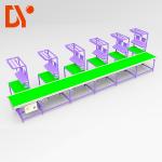 Automated Flexible Lean Production Line With Double Face Conveyor Belt