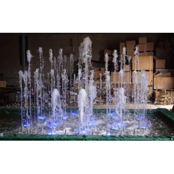 Removable Dancing Water Fountain Multicolored Portable