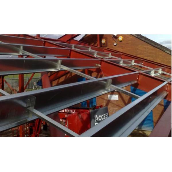 25m/Min Size Interchangeable CZ Purlin Roll Forming Machine Hydraulic Motor Drive