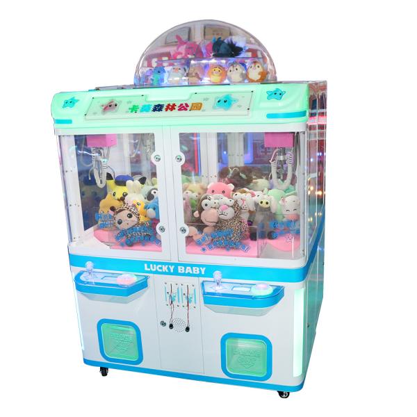 Custom Joy Claw Crane Machine / Claw Machine Game With Real Prizes