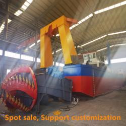 China 7000m3/H Hydraulic Cutter Suction Dredger 2647KW Pump Power Diesel Engine River Dredging Equipment for sale