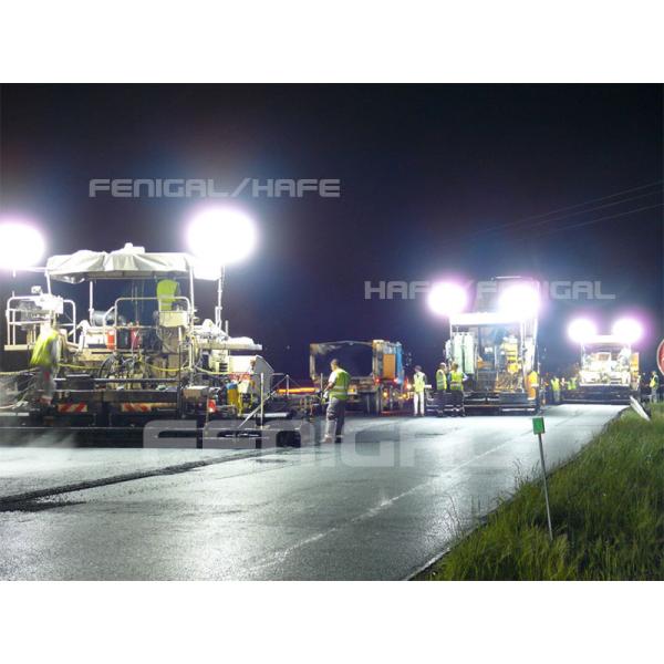Highway Pavement Construction Safety Glare Free Inflatable Lighting Balloon 360 Degree Illumination