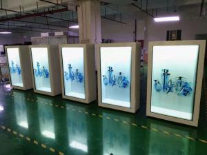 Wholesale 400nits 86 Portrait Transparent LCD Display FCC For Trade Show from china suppliers