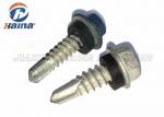 carbon steel drive metal Roofing hex head self drilling screws and washers