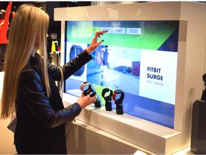 Wholesale Customized Interactive Retail Store Displays Exhibit Management System Integrating Video Advertising from china suppliers
