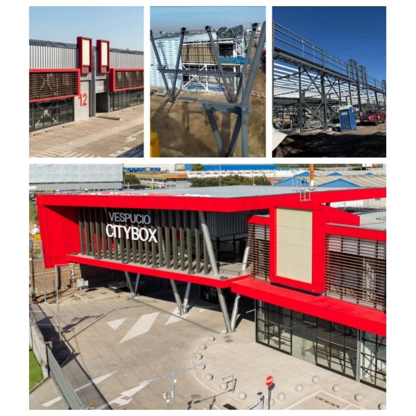 Innovative Prefabricated Steel Structure Designs Providing Support and Building Options for Large Scale Developments
