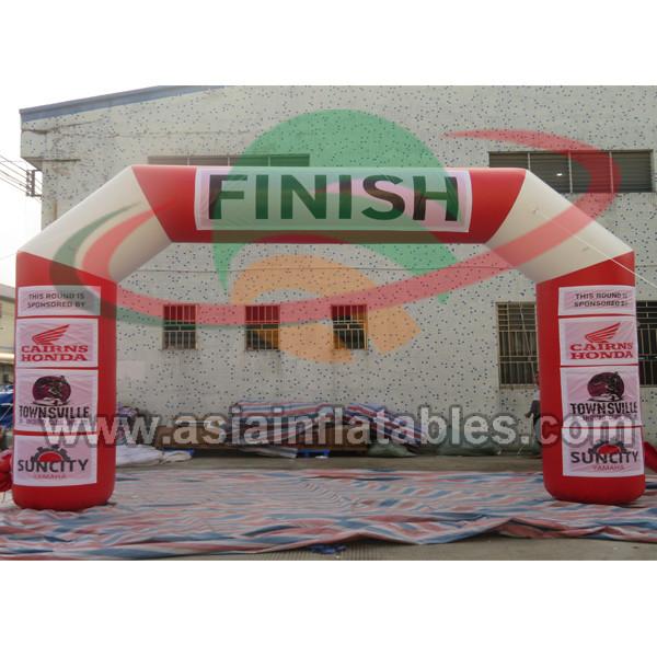 Quality Sealed Inflatable Arch For Advertising , Start and Finish Line Advertising Inflatable Archway for sale