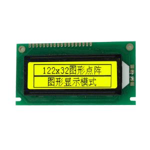 Wholesale 2.5 Inch 122*32 Dot Matrix LCD Display With PCBA Driving Condition 1/32  Duty 1/5 Bias from china suppliers
