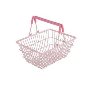 China Factory custom size color stainless steel shopping basket on sale