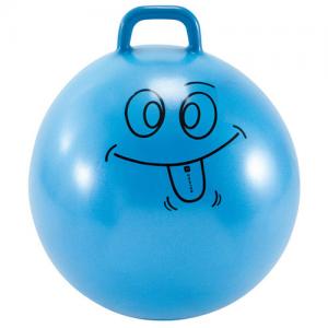 China PVC Jumping Loop Handed Space Hopper Ball Inflated Jumping Ball Custom Logo on sale