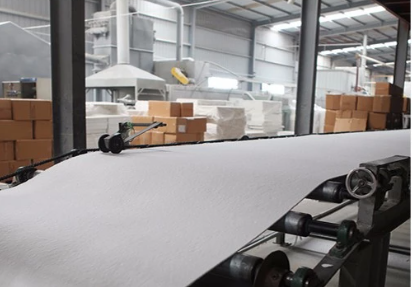 Refractory Ceramic Fiber Cotton 1400C Fireproof
