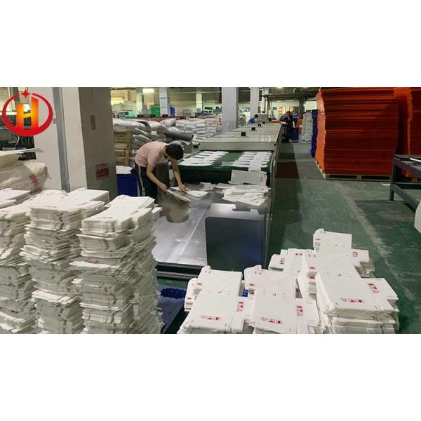 Waterproof PP Correx Sign Boards Flat Surface Silk Printing