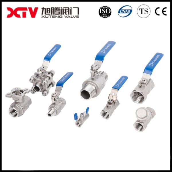 Stainless Steel Industrial Threaded Full Bore and Reduce Bore 1PC/2PC/3PC Ball Valve