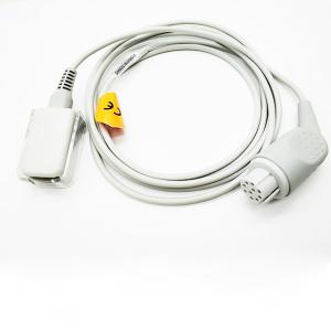 Wholesale 2.2m Datex Spo2 Sensor Cable , Compatible Nellco Reusable Spo2 Sensors from china suppliers