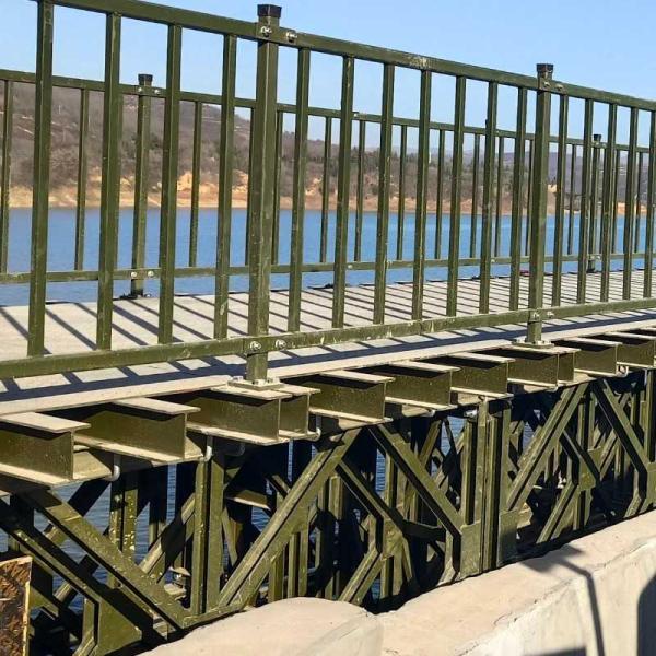 Special Aspects Of Steel Bridge Structures Q235 Foldable Adjustable Height