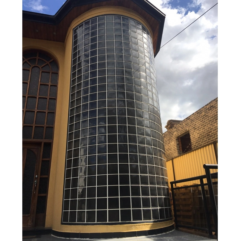 Elegant Glass Bricks Partition Walls Insulated Translucent Timeless