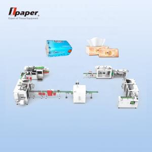 China 3520 KG Restaurant Table Cloth Paper Napkin Embossing Folding Perforating Making Machine Production Line on sale