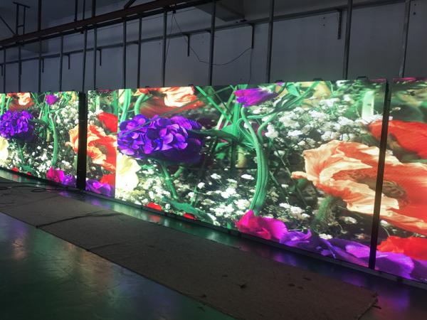 Quality P4.81 Outdoor Rental LED Display Full Color 500*500mm Die Cast Aluminium for sale