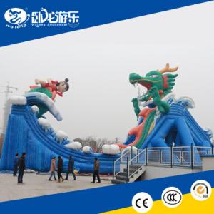 Wholesale new design inflatable water slide, water park water slide from china suppliers