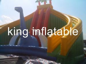 Wholesale Attractive Slide Jumper Bouncer Bouncy Children Inflatable Slide Beach Fun from china suppliers