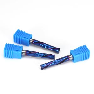 Wholesale CNC Router Bit Wholesale 2 Flutes Compression Carbide Flat Face Wood Milling Cutter Engraving Carving Instrument ODM OEM Support from china suppliers