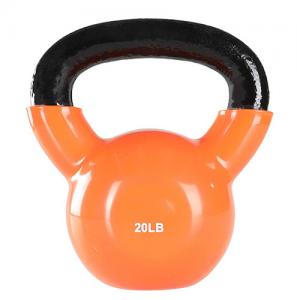 Wholesale Vinyl Coated Gym Kettlebell 24 Kgfor Cross Training Swings Body Workout from china suppliers
