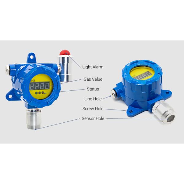 High Precision Fixed Combustible Gas Detector With 4~20mA Output Current