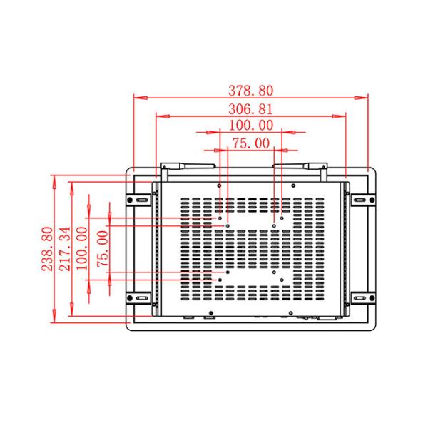 15.6-Inch Panel-Mount Linux Touch Screen for Smart Manufacturing and Digital Signage