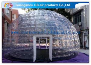 Wholesale Hot Air - Sealed Igloo Dome Transparent Inflatable Lawn Tent Clear Bubble Tent from china suppliers