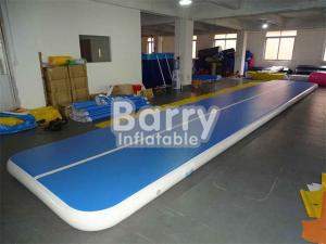 China 10cm / 20cm / 30cm High Blue Air Track Gymnastics Mat Custom Made on sale