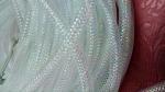 White Cable Mesh Sleeve Decorative Color Polyester Tapes for Christmas