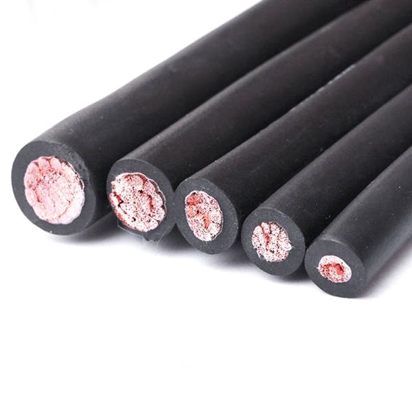 5 Core Round Soft Rubber Electric Power Cable For 2.5mm*5 Cables