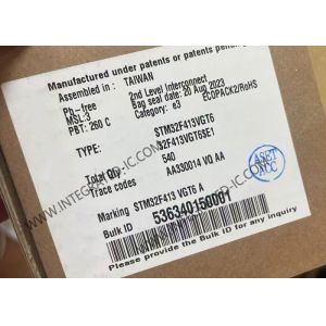 Microcontroller MCU STM32F413VGT6 1MB FLASH 100LQFP Microcontrollers IC