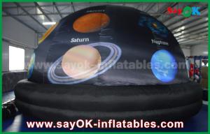 Wholesale 210 D Oxford Cloth And Projection Inflatable Planetarium Dome Black Color from china suppliers
