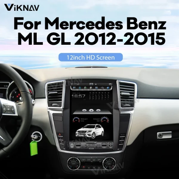 Android Radio DVD Multimedia For Mercedes Benz ML GL 2012-2015 Stereo Player