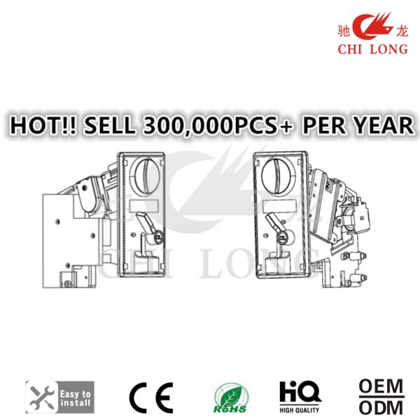 Modern Vending Machine Coin Acceptor Mechanism Capable For All Coins High Strength