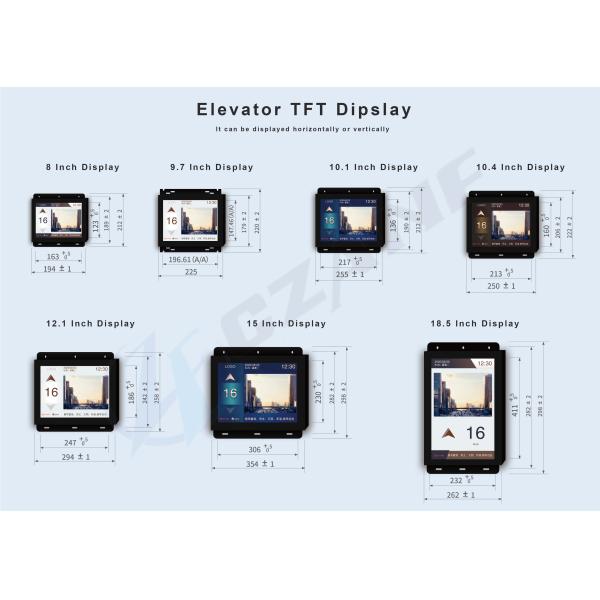Elevator TFT LCD Display Screens