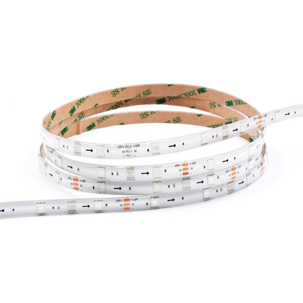 Programmable Car RGB LED Strip Lights DC12V 24V 7.2W WS2811 IC