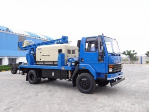 China Commerical Business Hydraulic Borewell Machine For 400 Meters Depth Water Well on sale