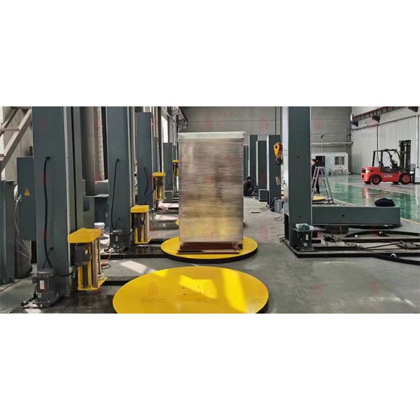 Automatic Stretch Wrap Packing Machine for High Efficiency Brick Packaging with Cost Savings and Strong Protective Performance