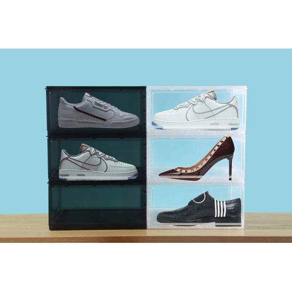DustProof Transparent Plastic Shoe Box Superposition Display Moisture Proof