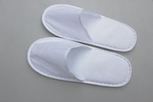 Wholesale White Disposable Hotel Slippers , SPA Soft Hotel Bathroom Slippers 28*11cm from china suppliers