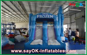Wholesale Commercial Inflatable Castle Slide Waterproof 0.55mm PVC Inflatable Bouncer Slide Castle Trampoline from china suppliers