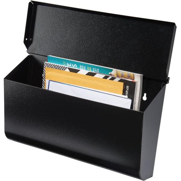 Combination Code Lock Outdoor Wall Hanging Metal Mailbox for Modern Residential Parcel