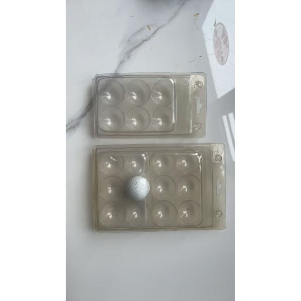 12 Golf Balls Transparent Packaging Plastic Box Packaging Golf Ball Packing