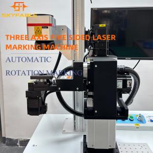China High Precision Multi Axis Laser Marking Machine with EZCAD Software on sale