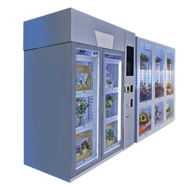 Convenient And High-Tech Locker Vending Machine For Shopping Mall Customizable 40 Lockers