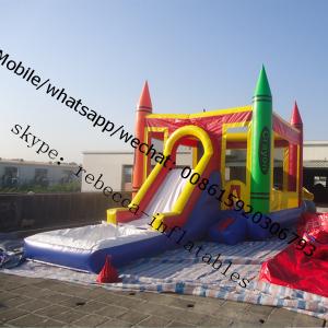 Wholesale jumping castle with slide and pool jumping castle with slide and pool from china suppliers