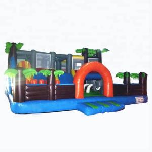Wholesale Tarpaulin Inflatable Combo Games Tress Bouncy Castle Amusement Park from china suppliers